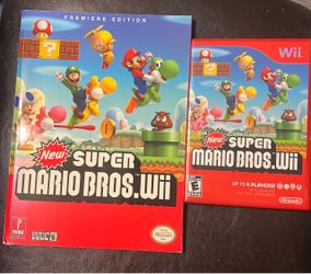 Super Mario Bros Wii & Strategy Guide