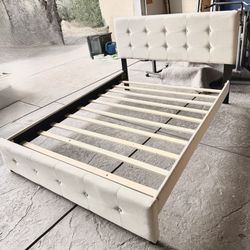 Queen Upholstered Bed Frame