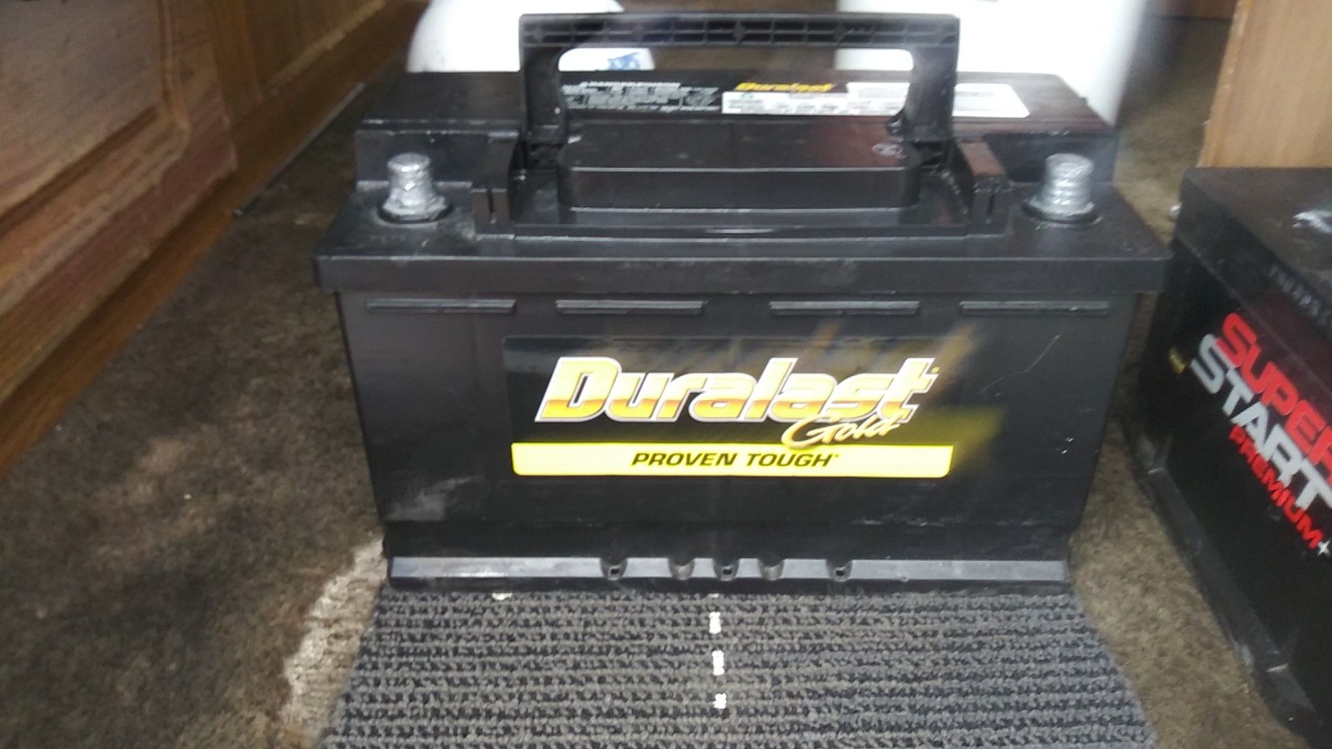 Duralast gold car battery( h7 dlg)