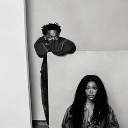 Kendrick Lamar and SZA