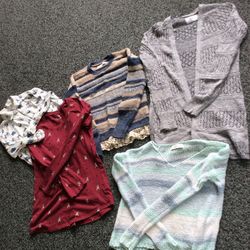 Girl’s Size 12-14 ALL 5 Garments INCLUDED Justice & Abercrombie Brands 