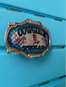 Texas Cowgirl Women's Holographic Western Belt Buckle Rodeo