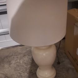 White Porcelain Lamp