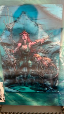 DC Comics Aquaman Comic Book Nov 2014 # 1 (3 D Cover )