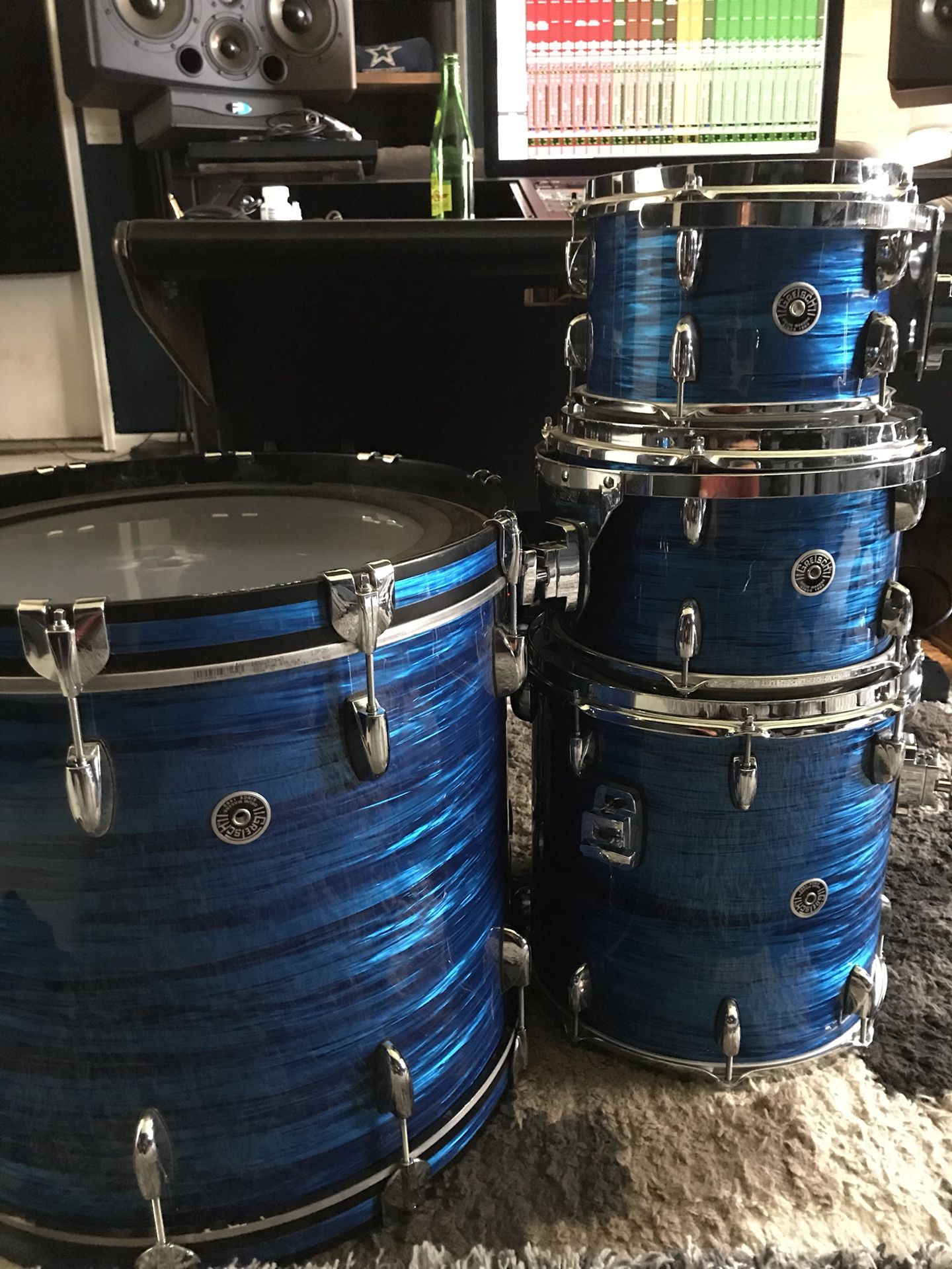 USA Gretsch Brooklyn shell pack... 10”, 12”, 14”, 16”, 22”