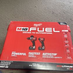 Milwaukee Fuel Drill Set 