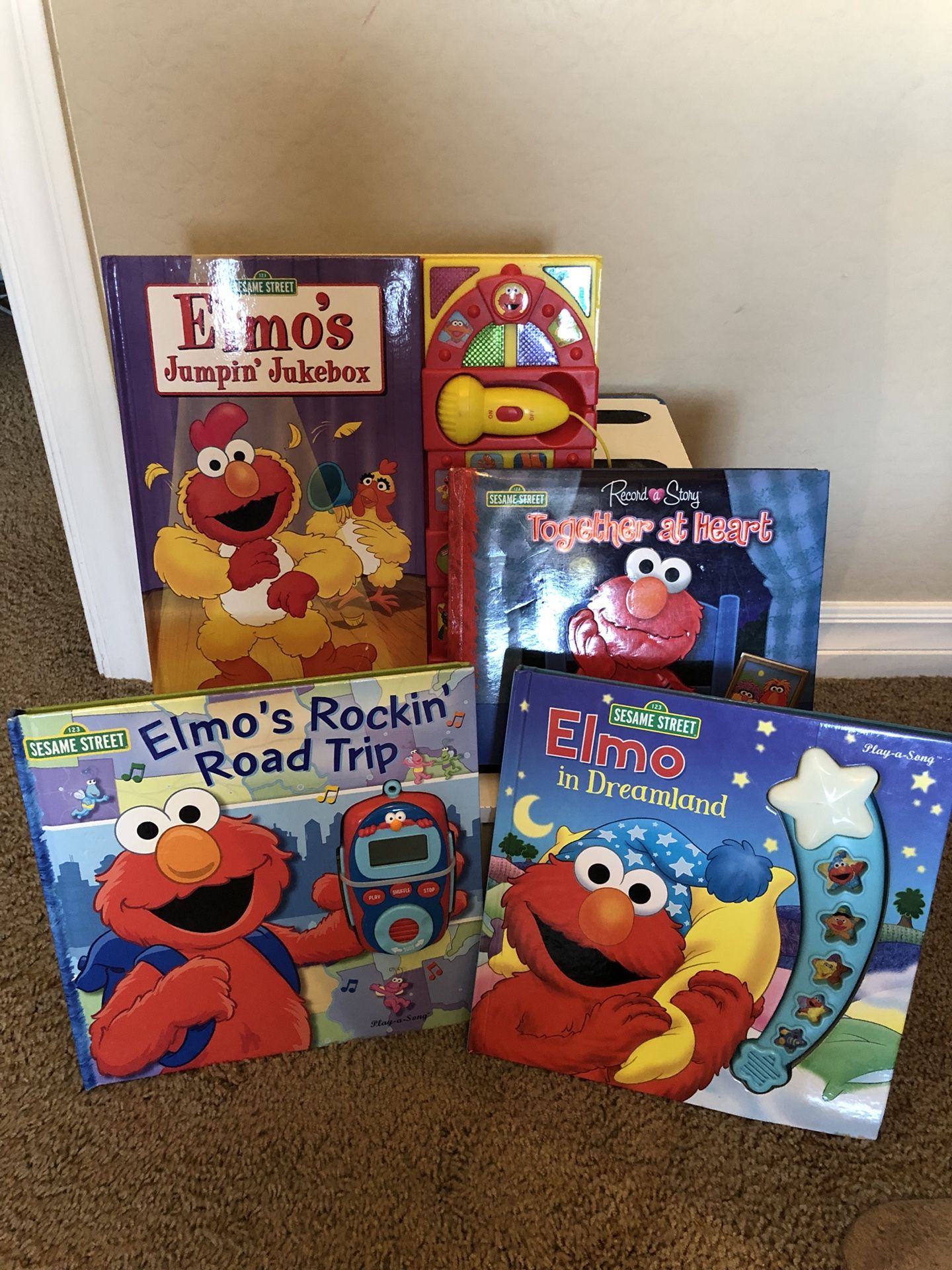 Set of Elmo Books