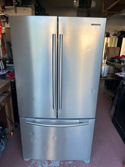 Samsung 26 cu. ft. French Door Stainless Steel Refrigerator – Twin Cooling – Tested