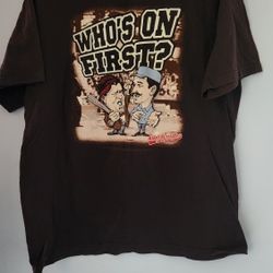 Vintage Abbott & Castello Who's On First T-shirt
