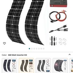 RV Flexible Solar Panels 