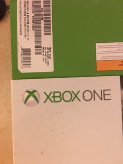 Xbox one system in BOX have receipt
