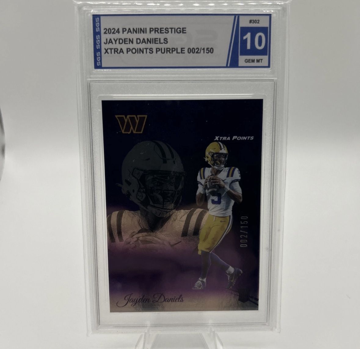 Jayden Daniel’s Graded 10 #2/150