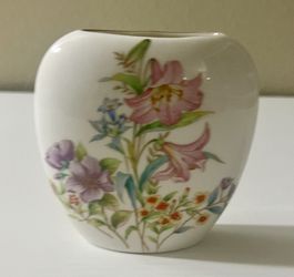 Spring Fantasy floral vase by Flambro