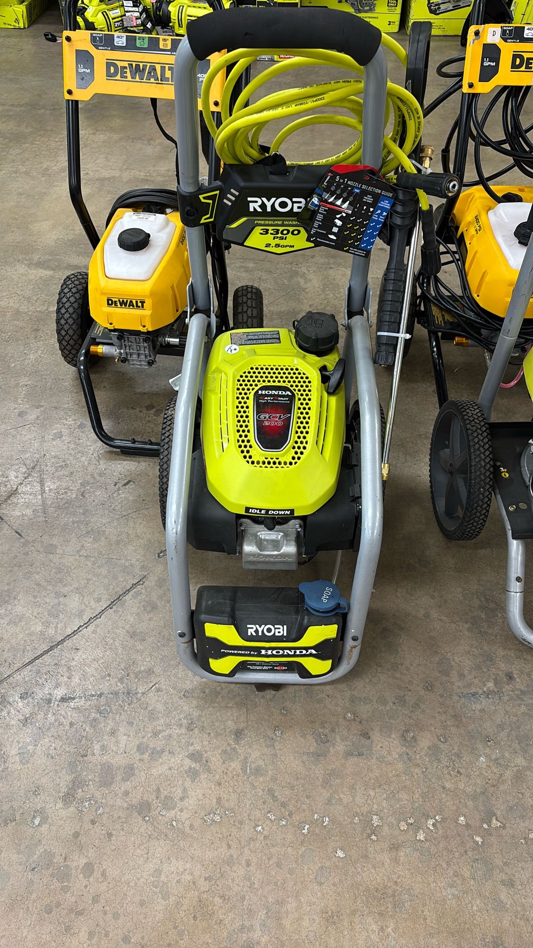 Pressure Washer With Honda Motor