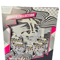 Pokemon Scarlet Violet White Flare Binder Collection