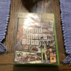 Xbox 360 Grand Theft Auto IV Game 