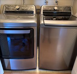 LG Top Load Washer and Dryer Set