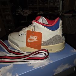 Jordan 3 Retro 2025 Seoul 2.0 Brand New Sz 7.5m