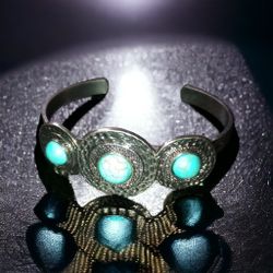 Turquoise And Silver Bracelet 