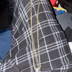 14k Gold Plated Rope 