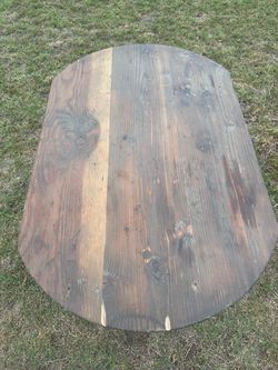 Hardwood custom table