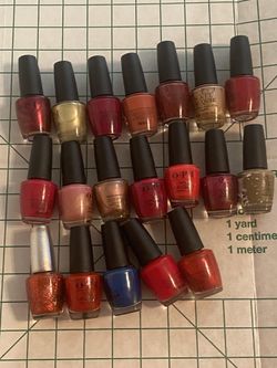 Lot 19 OPI Nail Polish Colors Some Discontinued Total Value Approx. $175