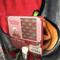 halloween strawberry shortcake blanket 