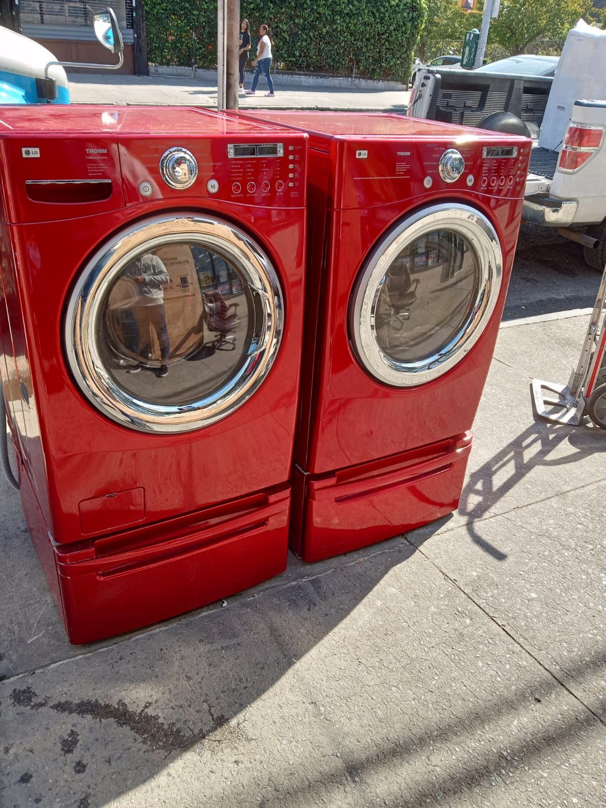 Red Set Washer And Dryer for Sale in Bronx, NY OfferUp