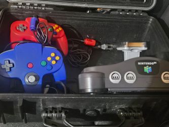 Nintendo 64 Console with Two Controllers