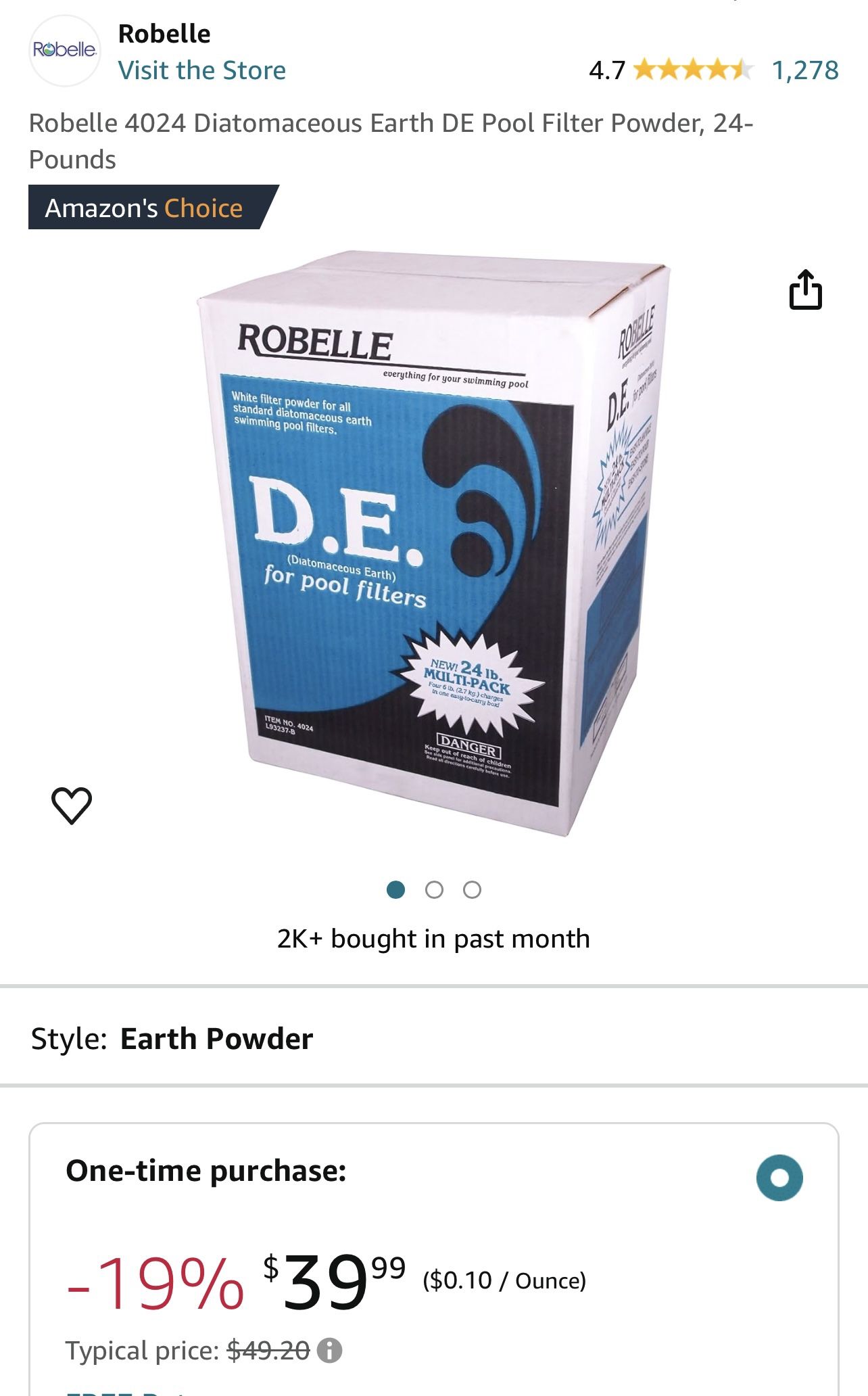 Swimming Pool Filter Diatomaceous Earth