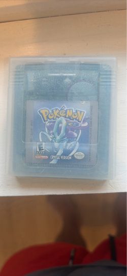 Pokémon Crystal Version Game Boy Color Cartridge