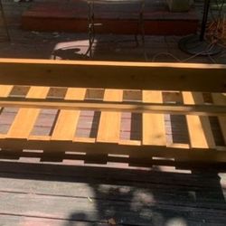 Outdoor Wood  Sofa