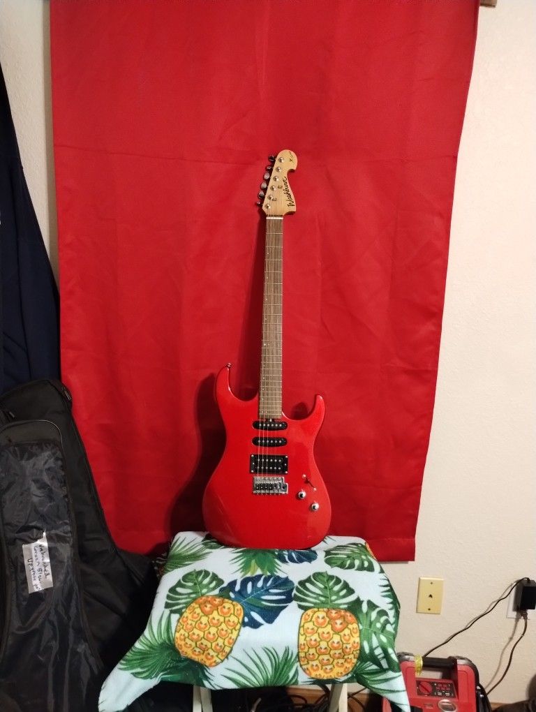 Washburn X Series Electric Guitar/ Gigbag. Professional Set up Mint! $185