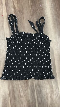Polka dot top top