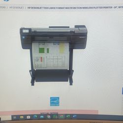 HP DesignJet T830 Plotter Printer 