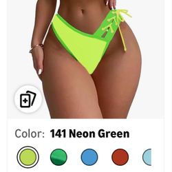 Neon Green Bikini 
