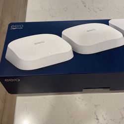 Eero Pro 6 Tri-Band Mesh WiFi System 
