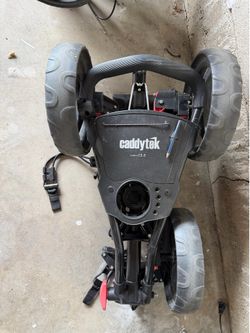 CaddyTek Golf Push Cart
