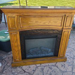 Electric fireplace heater