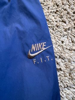 Nike Golf FIT Weather Windbreaker Pants Size Large Navy Y2K