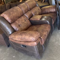 Recliner loveseat $1000 brand new