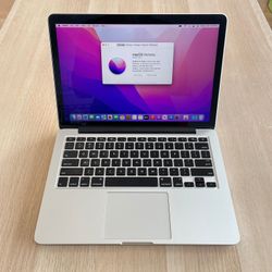 Apple MacBook Pro 13” 2.7GHz i5 8GB/500GB OS MONTEREY Fully Functional