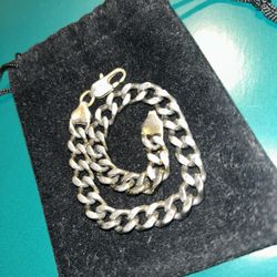 Pure Silver Cuban Bracelet 