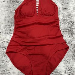 Red Swimsuit 