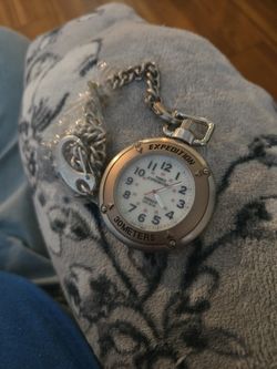 Steel and Copper Expedition Pocket Watch