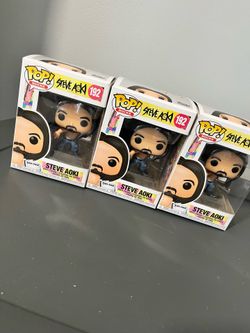 Steve Aoki Funko pops