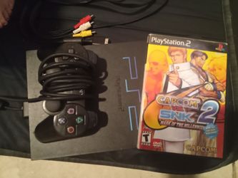 PS2 And Capcom Va Snk 2 Game One Controller $90