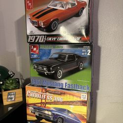 Model Kits All 3!!!