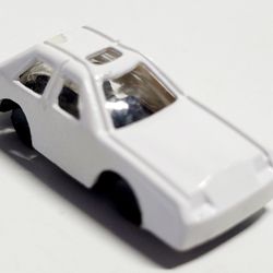 Unbranded Micro Mini 1.5" Pocket White Sedan Car Plastic Lightweight Portable Miniature. The Unbranded Micro Mini 1.5" Pocket White Sedan Car is a lig