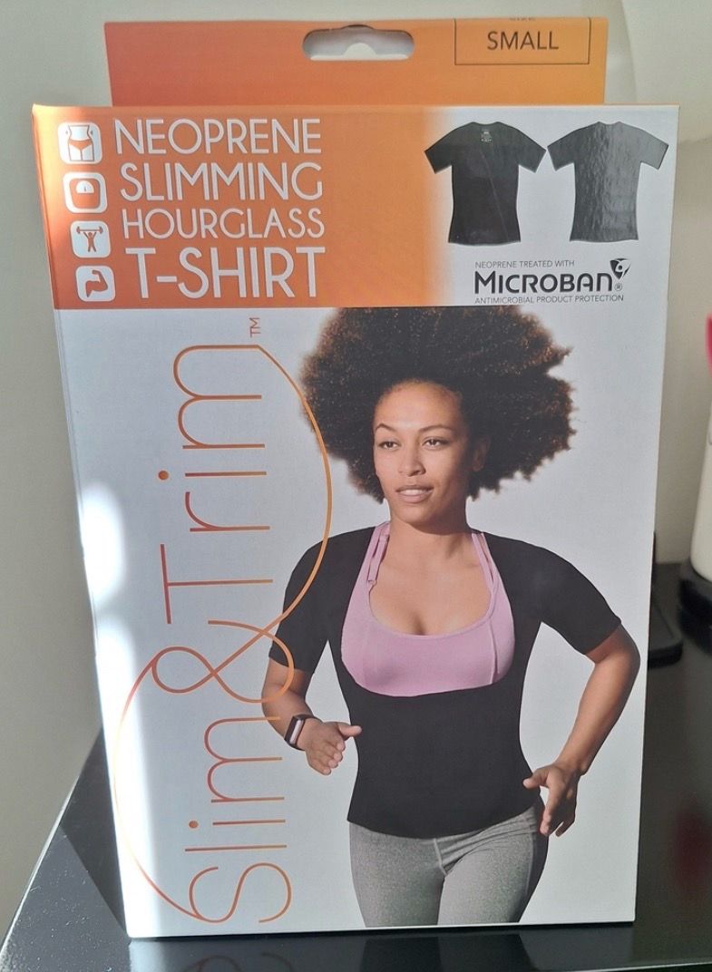 Neoprene Slimming Hourglass T Shirt (SMALL, NEW)